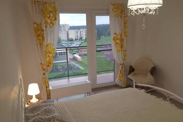 Фото номера Апартаменты с 1 спальней Апартаменты New modern flat in Druskininkai г. Друскининкай 21
