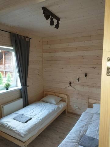 Фото номера Дом с 2 спальнями Дома для отпуска Mizarai Mill House г. Друскининкай 11