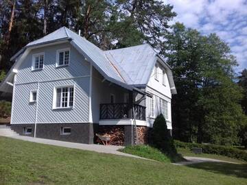 Фото номера Дом с 2 спальнями Дома для отпуска Mizarai Mill House г. Друскининкай 7