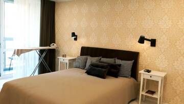 Фото номера Апартаменты с 2 спальнями Апартаменты Ramybės oazė miesto centre г. Друскининкай 45