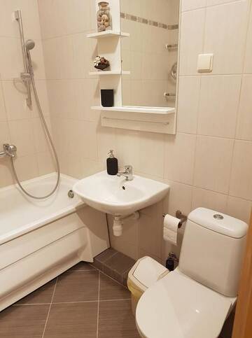 Фото номера Апартаменты с 1 спальней Апартаменты AQUA Apartamentai prie AQUA PARKO г. Друскининкай 18