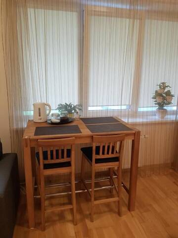 Фото номера Апартаменты с 1 спальней Апартаменты AQUA Apartamentai prie AQUA PARKO г. Друскининкай 22