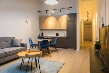 Фото номера Улучшенные апартаменты Апарт-отели Apartments Laisve г. Друскининкай 9