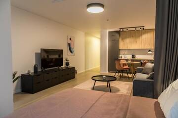 Фото номера Апартаменты Делюкс Апарт-отели Apartments Laisve г. Друскининкай 5