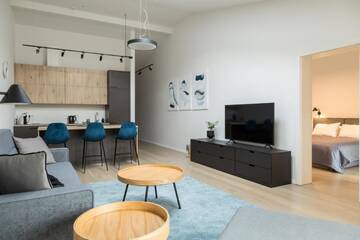 Фото номера Улучшенные апартаменты Апарт-отели Apartments Laisve г. Друскининкай 7