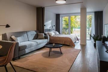 Фото номера Апартаменты Делюкс Апарт-отели Apartments Laisve г. Друскининкай 4
