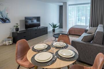 Фото номера Апартаменты Делюкс Апарт-отели Apartments Laisve г. Друскининкай 8