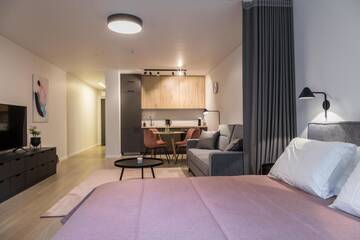 Фото номера Апартаменты Делюкс Апарт-отели Apartments Laisve г. Друскининкай 19