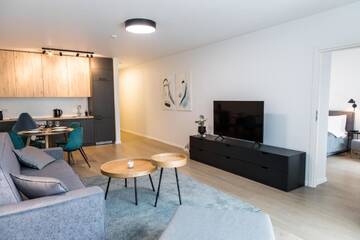 Фото номера Улучшенные апартаменты Апарт-отели Apartments Laisve г. Друскининкай 10