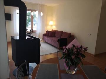 Фото номера Апартаменты с 2 спальнями Апартаменты D9 Apartamentai prie Dineikos parko г. Друскининкай 8