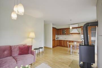 Фото номера Апартаменты с 2 спальнями Апартаменты D9 Apartamentai prie Dineikos parko г. Друскининкай 41