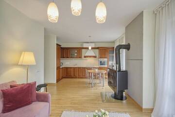 Фото номера Апартаменты с 2 спальнями Апартаменты D9 Apartamentai prie Dineikos parko г. Друскининкай 39
