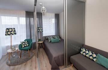 Фото номера Апартаменты с 1 спальней Апартаменты Relax apartments near Egle г. Друскининкай 8
