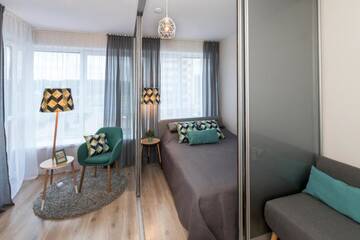 Фото номера Апартаменты с 1 спальней Апартаменты Relax apartments near Egle г. Друскининкай 45