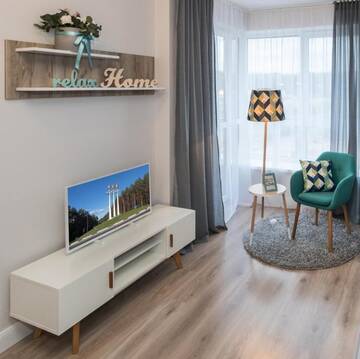 Фото номера Апартаменты с 1 спальней Апартаменты Relax apartments near Egle г. Друскининкай 7