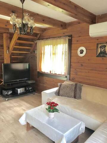 Фото номера Дом с 2 спальнями Дома для отпуска Rojaus Slenis г. Друскининкай 76
