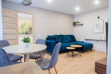 Фото номера Апартаменты с 1 спальней Апартаменты Central and Relaxing apartment г. Друскининкай 47