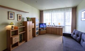 Фото номера Апартаменты с 1 спальней - Vytauto gatvė Апартаменты Gerda Apartments г. Друскининкай 11