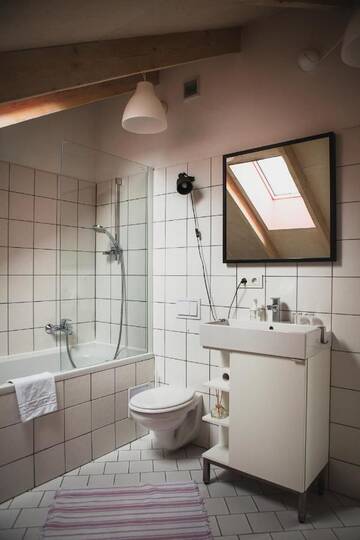 Фото номера Двухместный номер с 1 кроватью - Мансарда Гостевой дом SAKÀ Vacation House г. Друскининкай 2