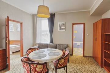 Фото номера Роскошный четырехместный номер Отель Inza Hotel г. Друскининкай 8