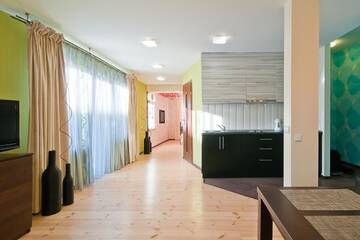 Фото номера Žalioji street 34 - Апартаменты с 1 спальней и террасой Апартаменты Abariaus Apartamentai г. Друскининкай 7
