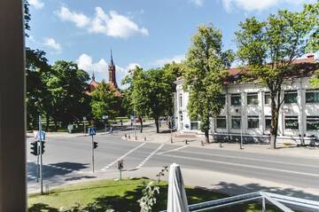 Фото номера Двухместный номер с 1 кроватью, вид на озеро Гостевой дом The House г. Друскининкай 5