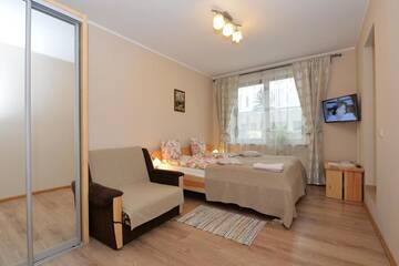 Фото номера Апартаменты с 1 спальней (для 3 взрослых) Апартаменты Žemyna Apartmentai г. Друскининкай 11