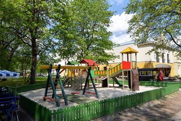 Фото номера Апартаменты с 1 спальней (для 3 взрослых) Апартаменты Žemyna Apartmentai г. Друскининкай 28