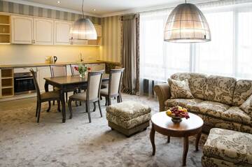 Фото номера Роскошные апартаменты с 2 спальнями Апартаменты Ursula Royal Apartments г. Друскининкай 13