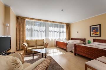 Фото номера Семейный номер Гостевой дом Mineraliniai Apartamentai г. Друскининкай 3