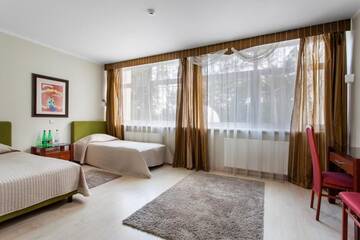 Фото номера Двухместный номер с 2 отдельными кроватями Гостевой дом Mineraliniai Apartamentai г. Друскининкай 5