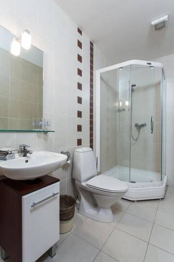 Фото номера Двухместный номер с 2 отдельными кроватями Гостевой дом Mineraliniai Apartamentai г. Друскининкай 6