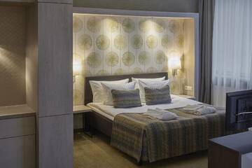 Фото номера Номер-студио с балконом и доступом в спа-центр Отель SPA VILNIUS Druskininkai г. Друскининкай 4