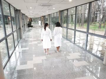 Фото номера Одноместный номер Санатории Medical SPA "Eglės sanatorija" Standard Druskininkai г. Друскининкай 3